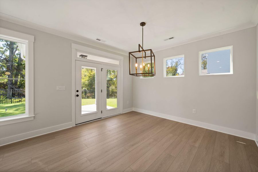 Spacious, unfurnished interior of a new home in Fiddler's Ridge, Advance (Image 16).