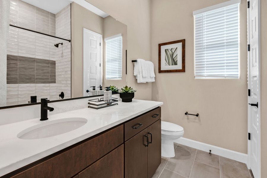 Representative furnished interior of a home built from the Hibiscus by Mattamy Homes in Tavira at Twin Peaks, Oro Valley (Image 34).