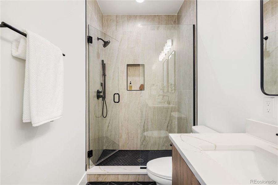 Furnished interior view inside a new home in , Denver (Image 17).