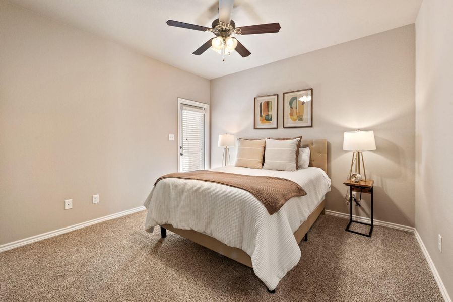 Furnished interior view inside a new home in , College Station (Image 14). Furnished interior view inside a new home in , College Station (Image 14).