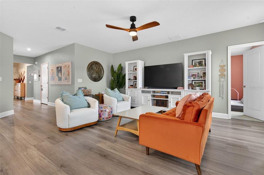 Furnished interior view inside a new home in , Daytona Beach (Image 24). Furnished interior view inside a new home in , Daytona Beach (Image 24).