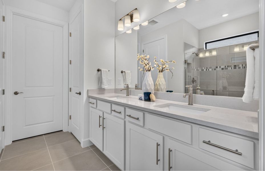 Furnished interior view inside a new home in Arbor Oaks, North Port (Image 5).