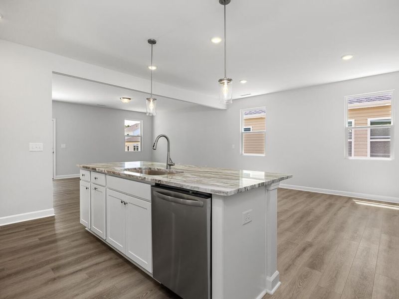 Furnished interior view inside a new home in Gregory Village, Lillington (Image 6).