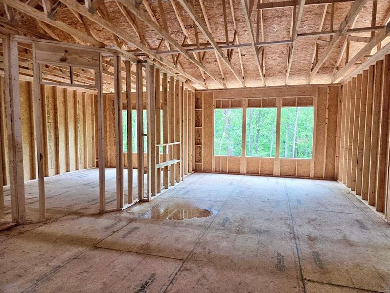 In-progress construction of a new home in , Waleska, GA (Image 13).
