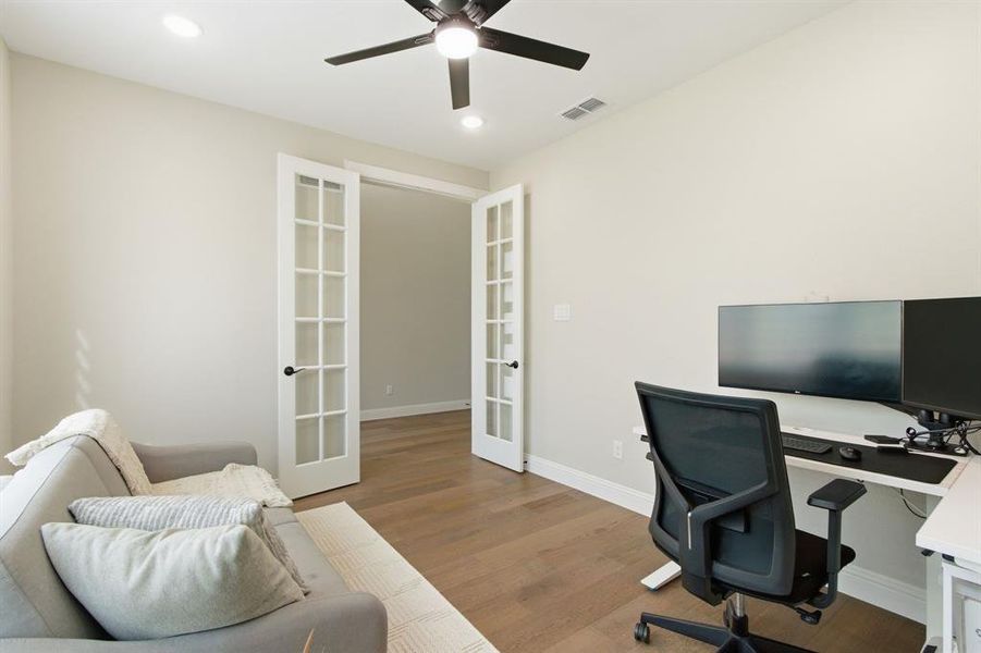 Furnished interior view inside a new home in , Copper Canyon (Image 15).