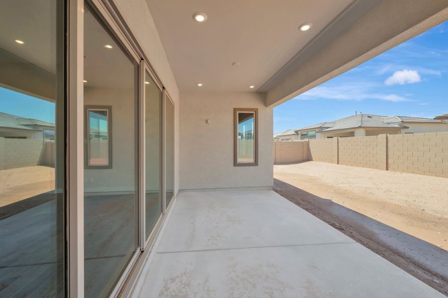 Exterior details and patio area of a home in Blossom Rock, Apache Junction (Image 4). Exterior details and patio area of a home in Blossom Rock, Apache Junction (Image 4).