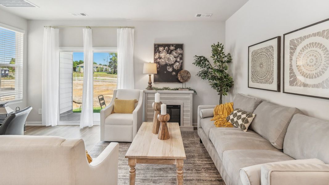 Furnished interior view inside a new home in Campbell Place, Lebanon (Image 6).
