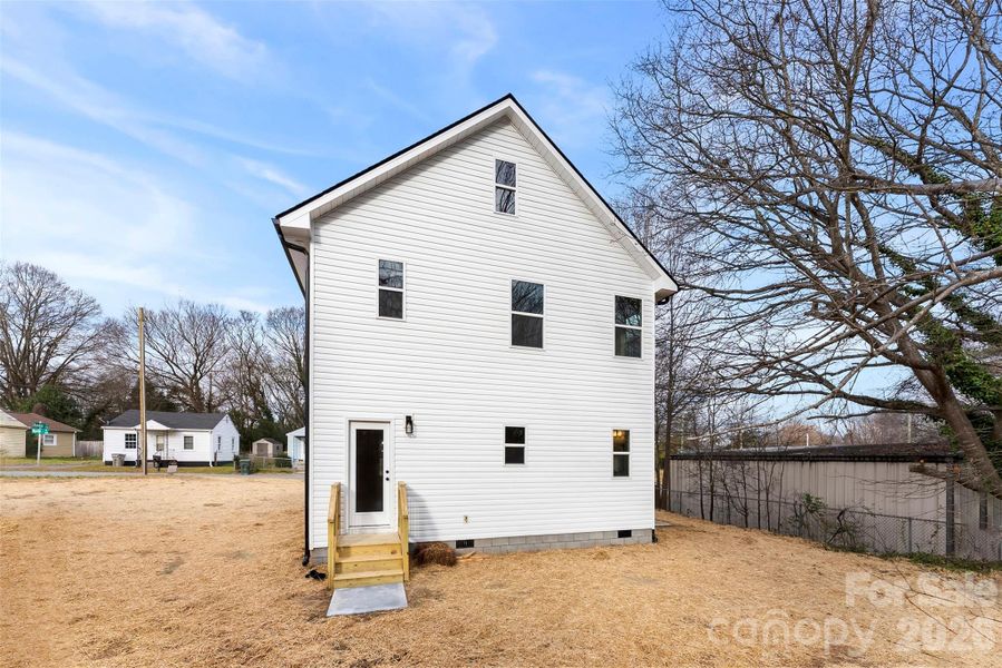 Back of home - Model Home Back of home - Model Home