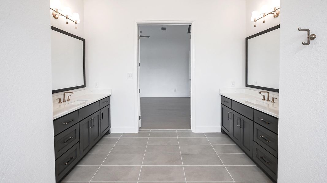 Furnished interior view inside a new home in Thornebrook, Bulverde (Image 11).