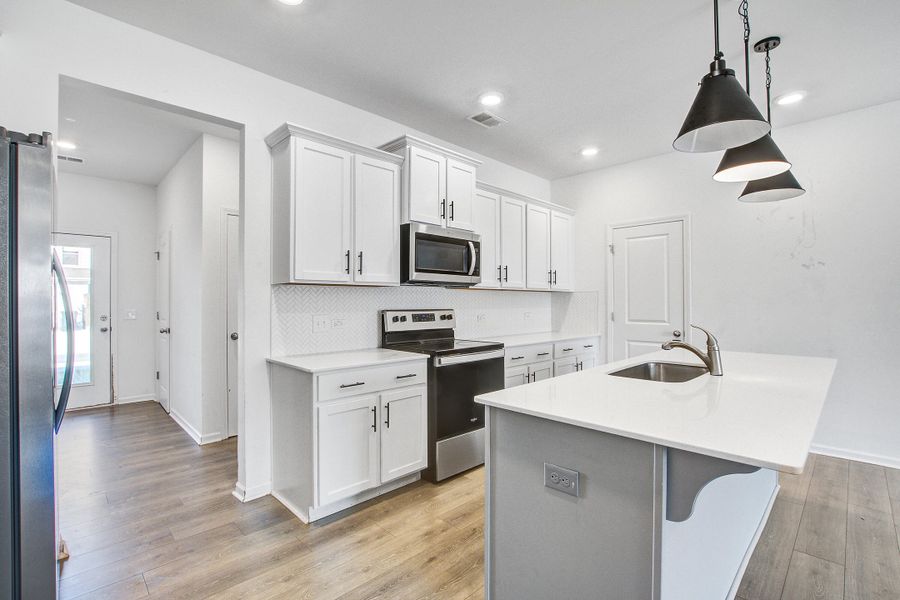 Furnished interior view inside a new home in , Summerville (Image 9). Furnished interior view inside a new home in , Summerville (Image 9).