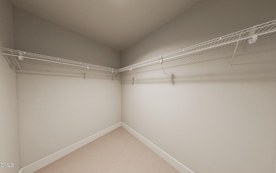 Spacious Walk in Closet