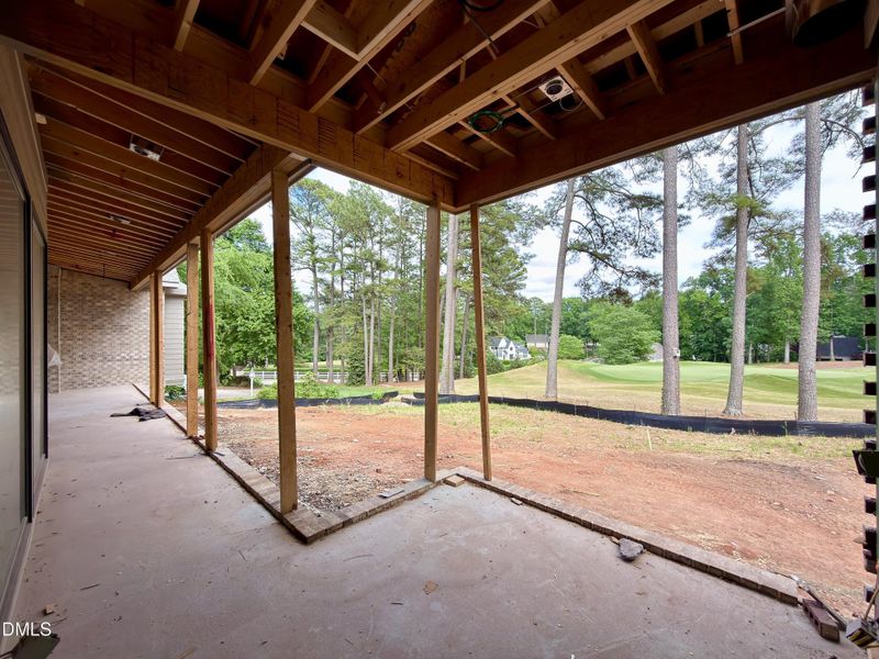 Rear Porch