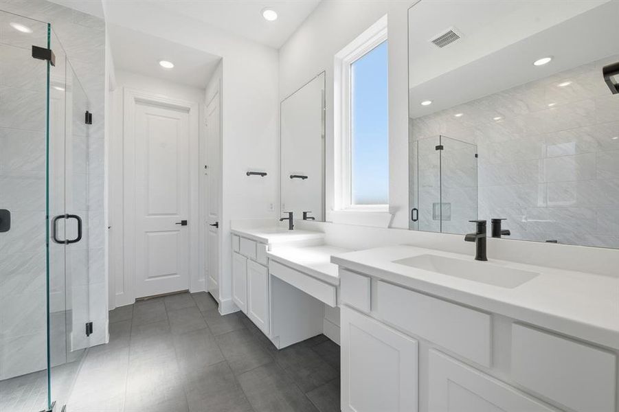 Furnished interior view inside a new home in Tavolo Park, Fort Worth (Image 14).