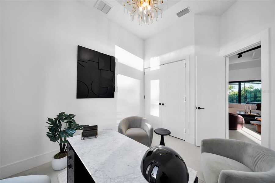 Furnished interior view inside a new home in , Cape Coral (Image 40).