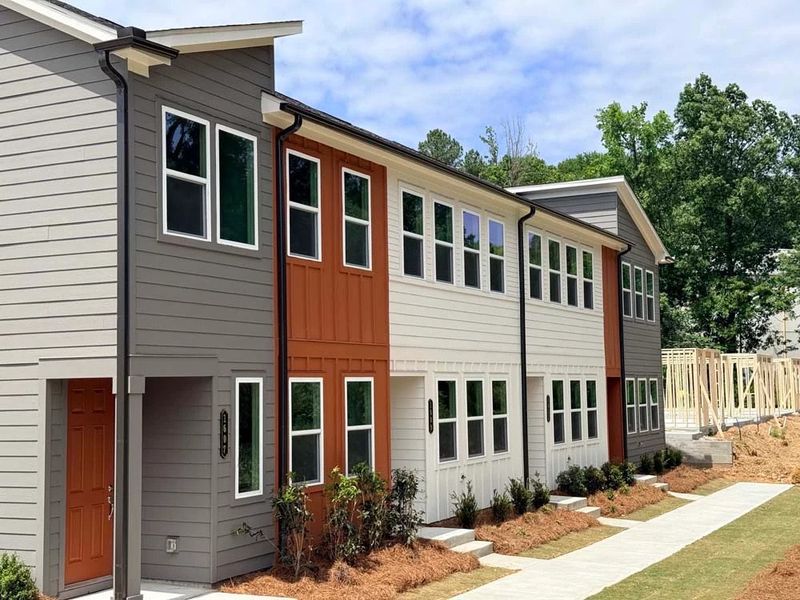 Front Exterior Construction Progress