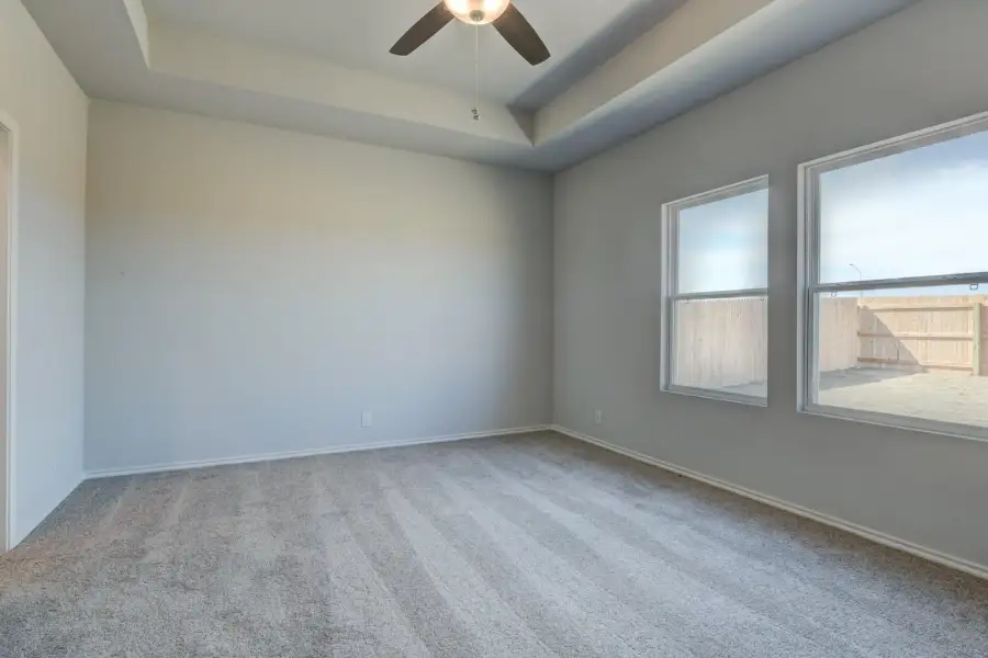 Representative unfurnished interior of a home built from the Cassidy by Ashton Woods in Saddlebrook Ranch, Schertz (Image 19).