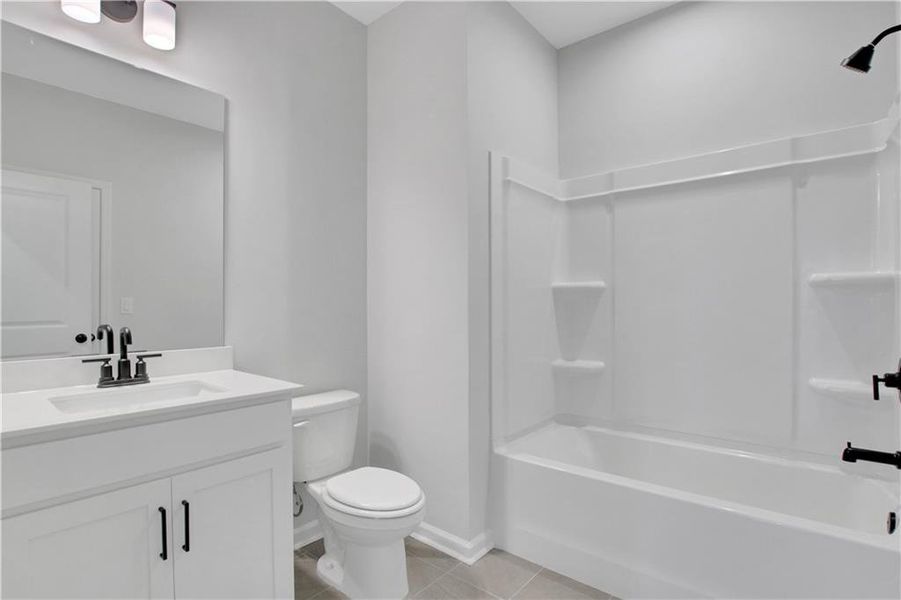 Furnished interior view inside a new home in Hillside Manor, Powder Springs (Image 9).