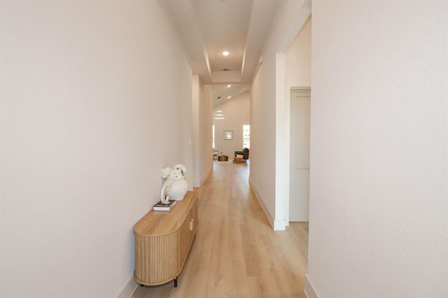 Furnished interior view inside a new home in , Fort Worth (Image 5). Furnished interior view inside a new home in , Fort Worth (Image 5).