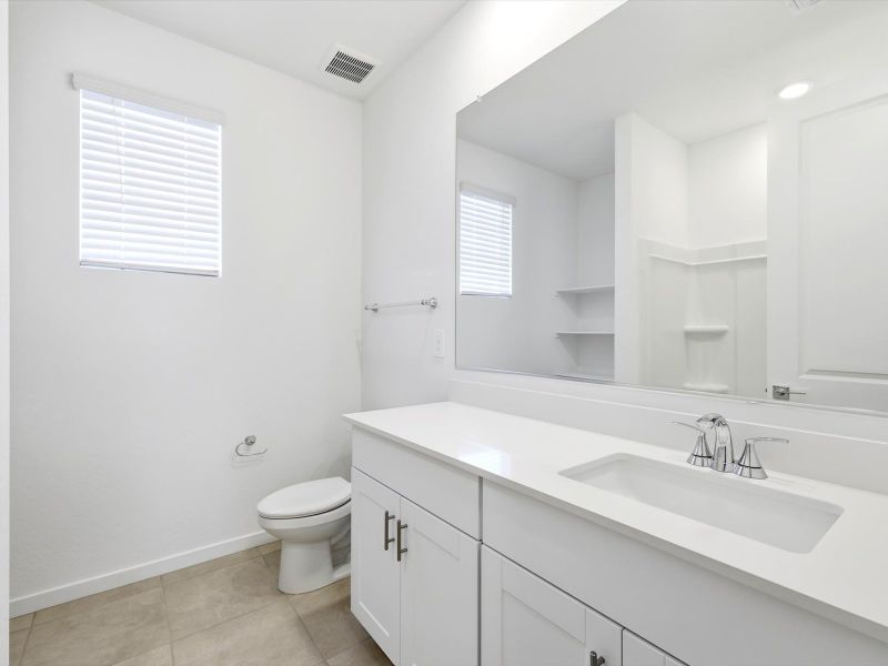 Furnished interior view inside a new home in Mountain View Estates Signature Series, Buckeye (Image 6).