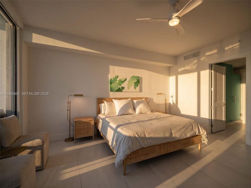 Furnished interior view inside a new home in , Fort Lauderdale (Image 35).