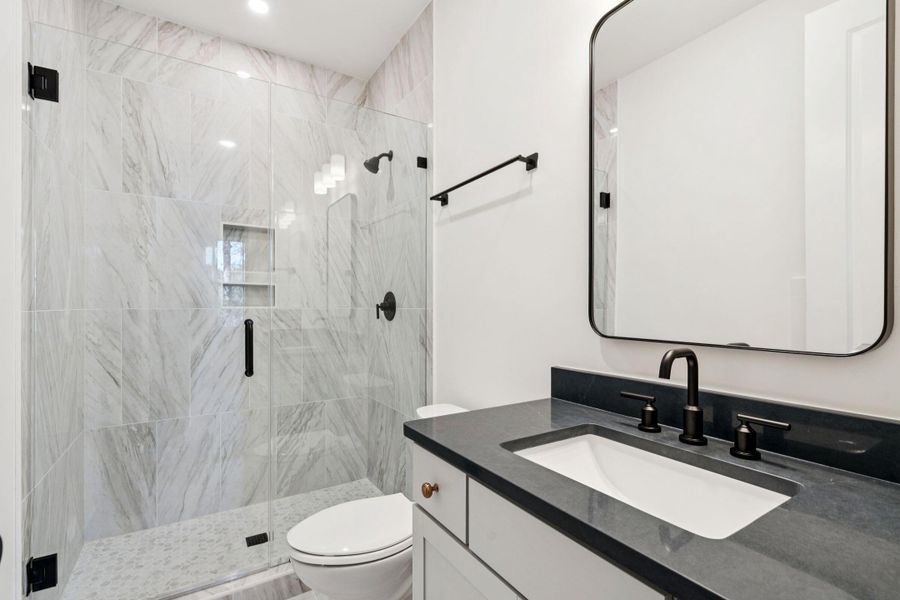 Furnished interior view inside a new home in , Mount Pleasant (Image 11).