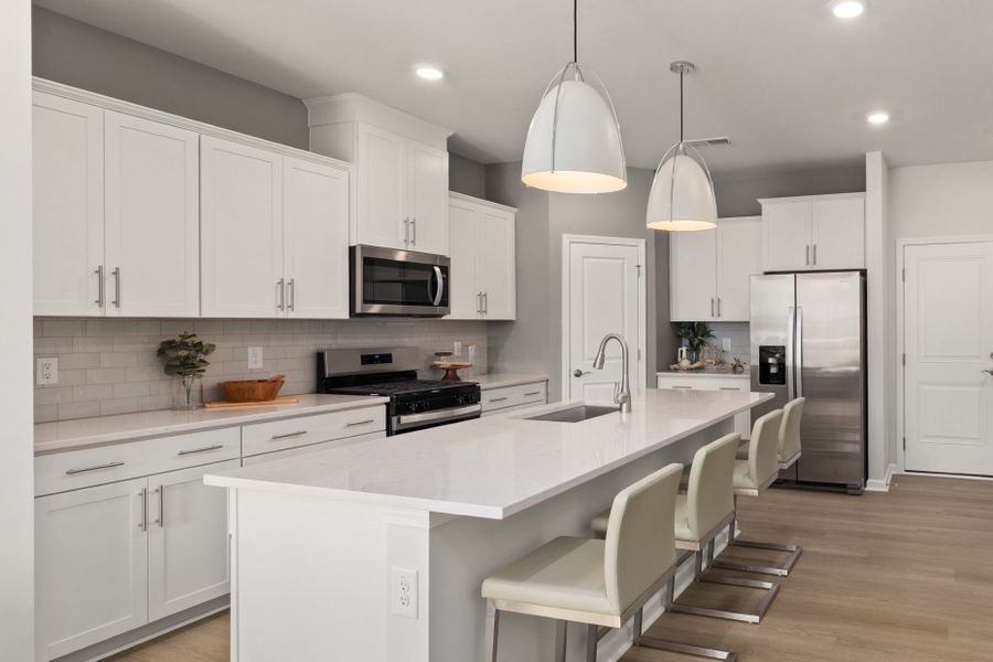 Representative furnished interior of a home built from the Scarlett by Pulte Homes in Saunders Farm, Fuquay Varina (Image 10).