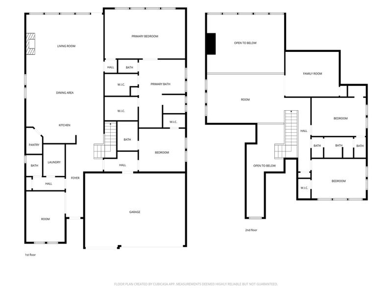 2D floor plan layout of this home in Elyson, Katy, TX (Image 5).