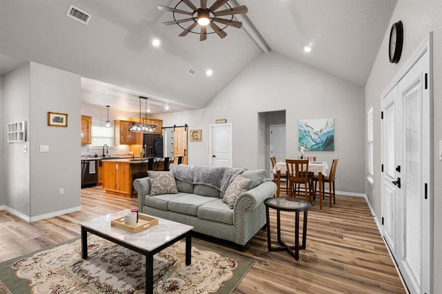 Furnished interior view inside a new home in , Sunset (Image 12).