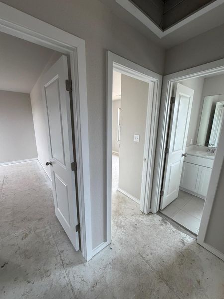 In-progress construction of a new home in Briarwood, Elgin, TX (Image 14).