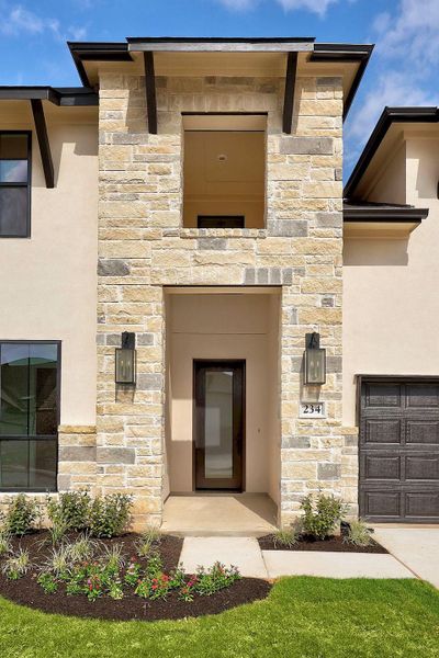 Exterior details and patio area of a home in The Colony, Bastrop (Image 3). Exterior details and patio area of a home in The Colony, Bastrop (Image 3).