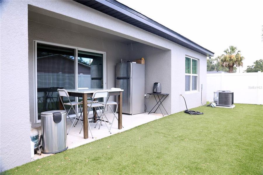 Exterior details and patio area of a home in , Sanford (Image 34). Exterior details and patio area of a home in , Sanford (Image 34).