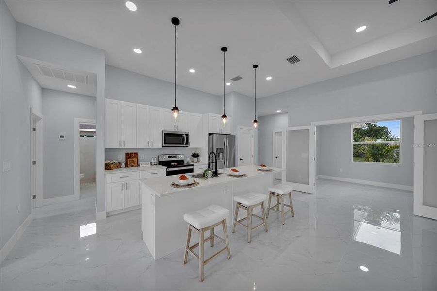 Furnished interior view inside a new home in , Lehigh Acres (Image 5).