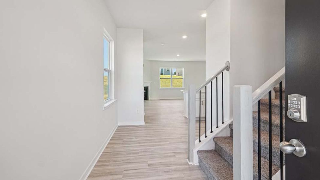 Spacious, unfurnished interior of a new home in Huffman Ridge, Hickory (Image 11).