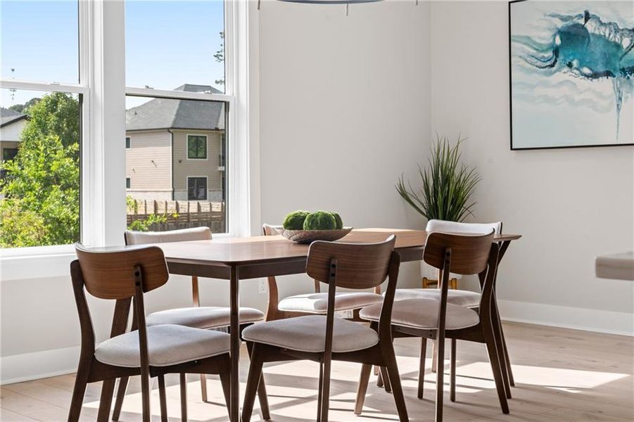 Furnished interior view inside a new home in , Acworth (Image 16).
