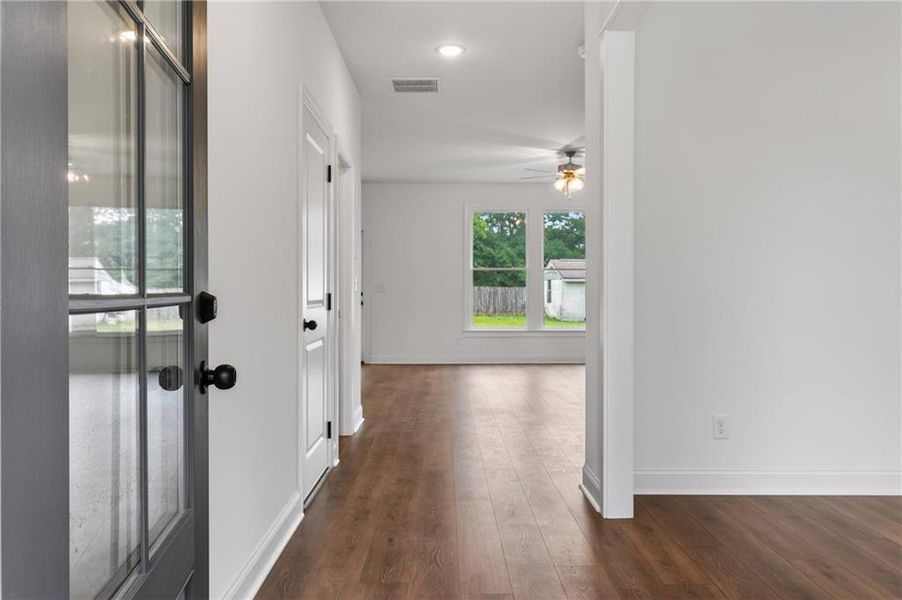 Spacious, unfurnished interior of a new home in , Winder (Image 11). Spacious, unfurnished interior of a new home in , Winder (Image 11).