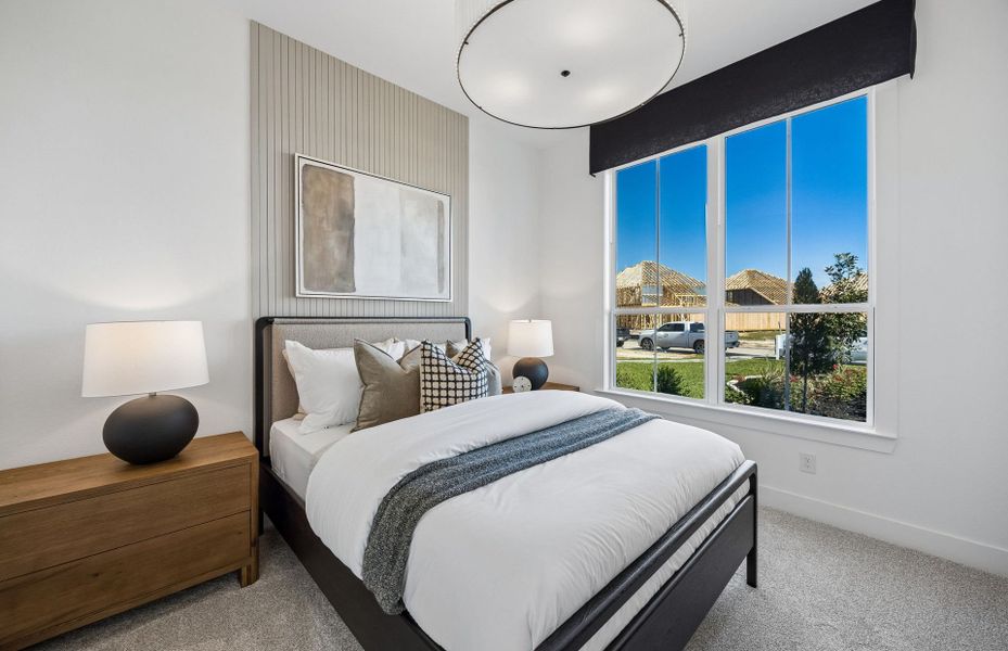 Representative furnished interior of a home built from the Ferris by Pulte Homes in Ryehill, Rosenberg (Image 9).