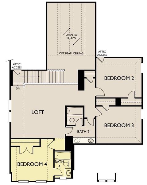The Katy Floor Plan The Katy Floor Plan