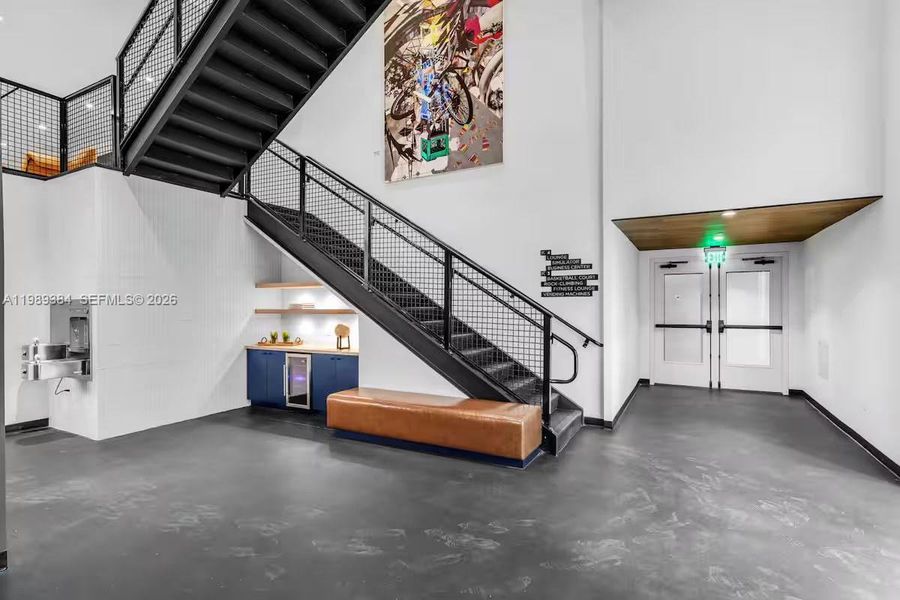 Furnished interior view inside a new home in , Miami (Image 10).