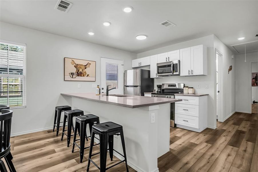 Furnished interior view inside a new home in , Bonham (Image 16). Furnished interior view inside a new home in , Bonham (Image 16).