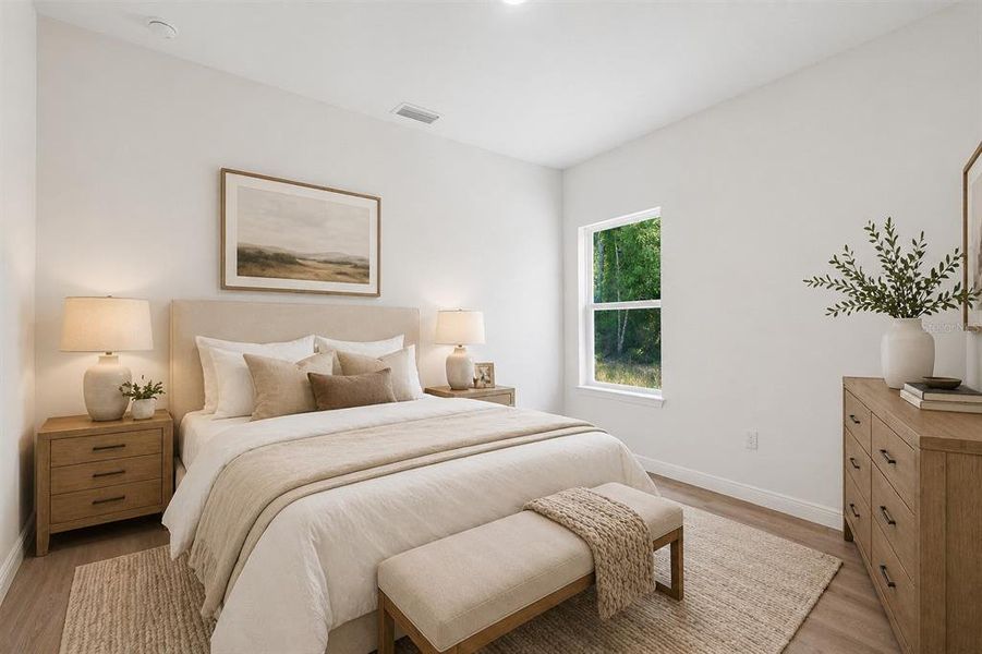 Furnished interior view inside a new home in , Ocala (Image 12).