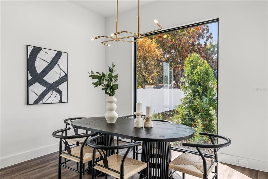 Furnished interior view inside a new home in , Orlando (Image 15).