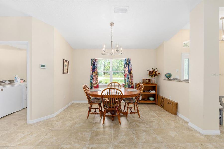 Furnished interior view inside a new home in Rainbow Springs, Dunnellon (Image 6).