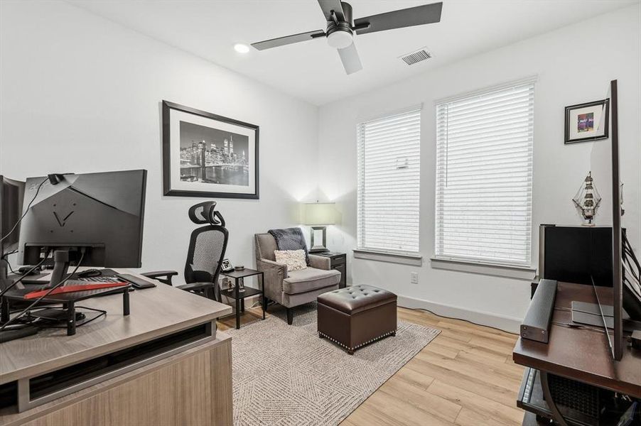 Furnished interior view inside a new home in Estates at Stacy Crossing, McKinney (Image 35).