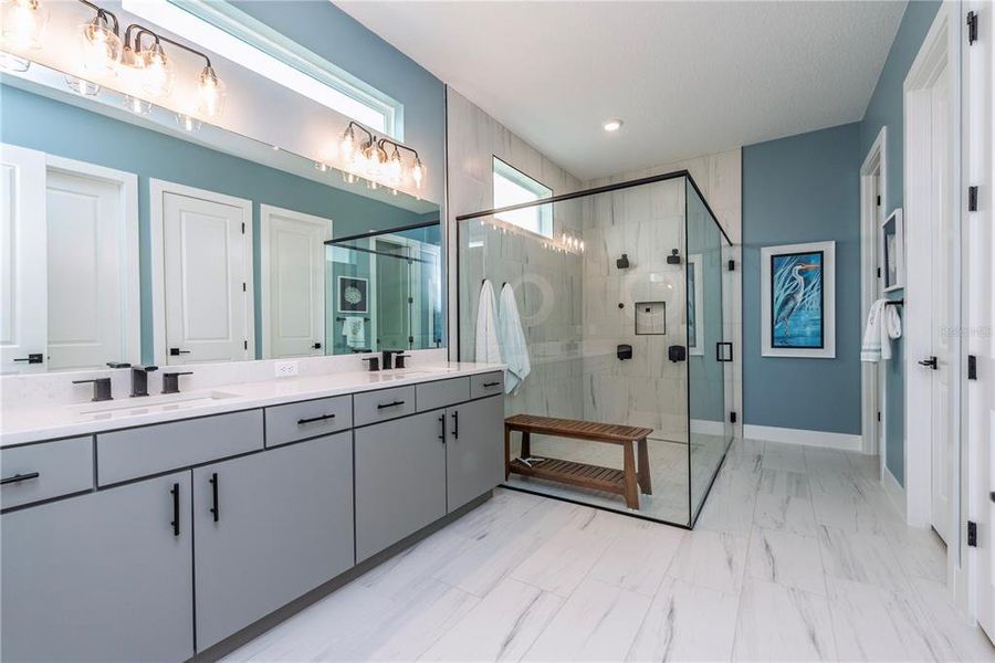 Furnished interior view inside a new home in , San Antonio (Image 6).