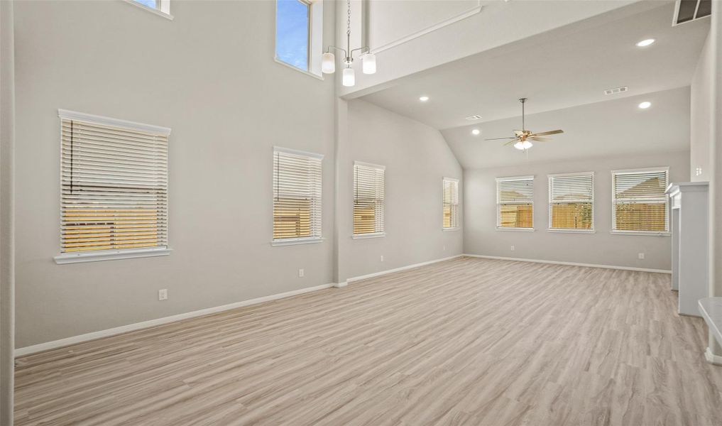 Open dining area and great room (*Photo not of actual home and used for illustration purposes only.) Open dining area and great room (*Photo not of actual home and used for illustration purposes only.)