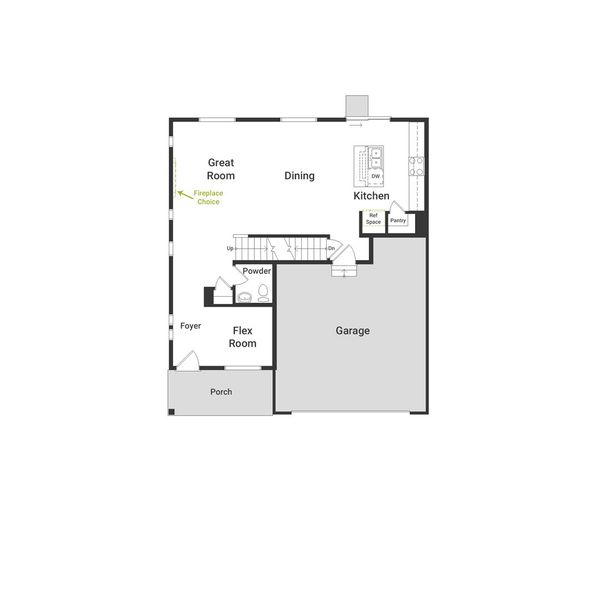 2D floor plan layout of this home in Brighton Crossings, Brighton, CO (Image 2). 2D floor plan layout of this home in Brighton Crossings, Brighton, CO (Image 2).