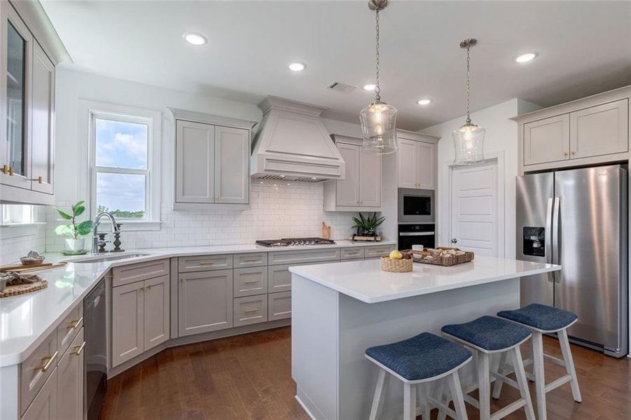 Furnished interior view inside a new home in , Watkinsville (Image 62).
