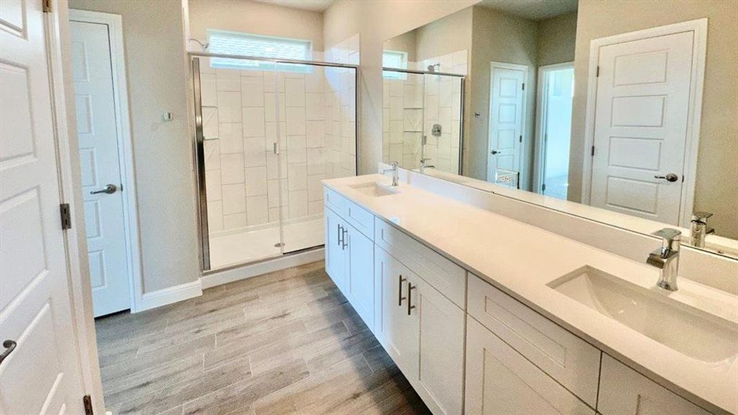 Furnished interior view inside a new home in Rock Creek Ranch, Fort Worth (Image 6). Furnished interior view inside a new home in Rock Creek Ranch, Fort Worth (Image 6).