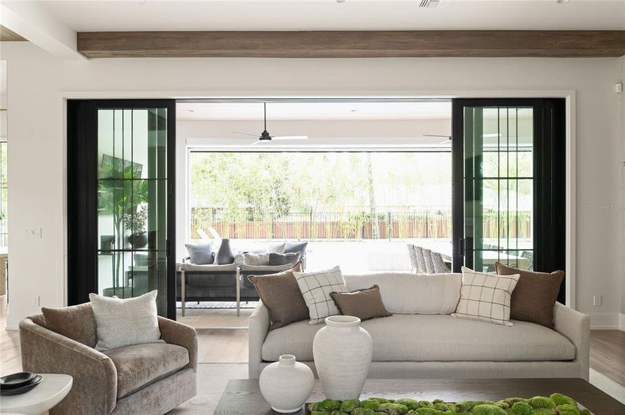 Furnished interior view inside a new home in , Orlando (Image 15).