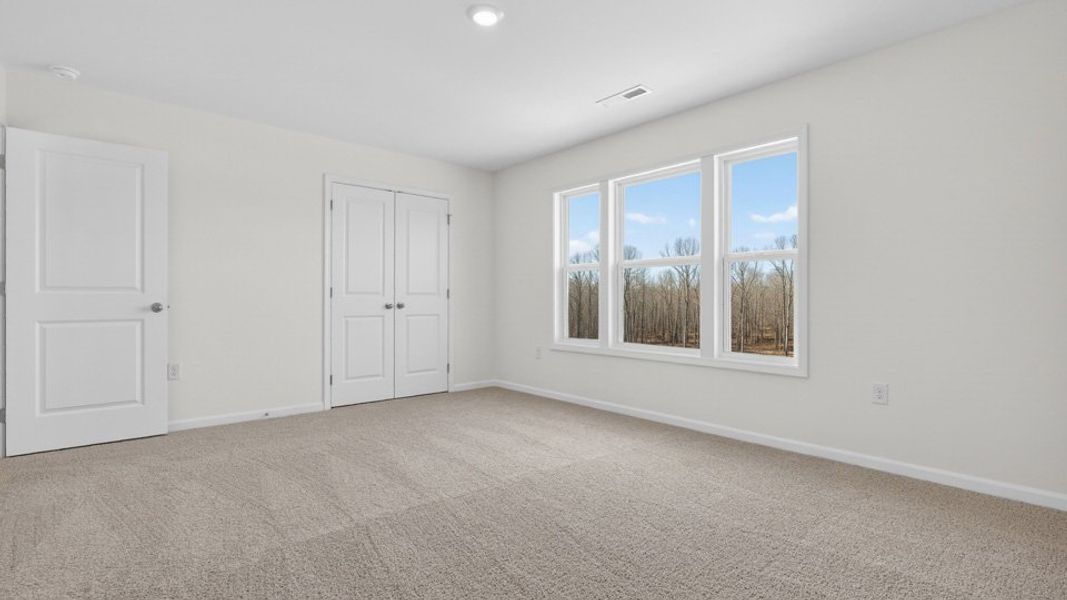 Spacious, unfurnished interior of a new home in The Grove at Winston Pointe, Clayton (Image 17). Spacious, unfurnished interior of a new home in The Grove at Winston Pointe, Clayton (Image 17).